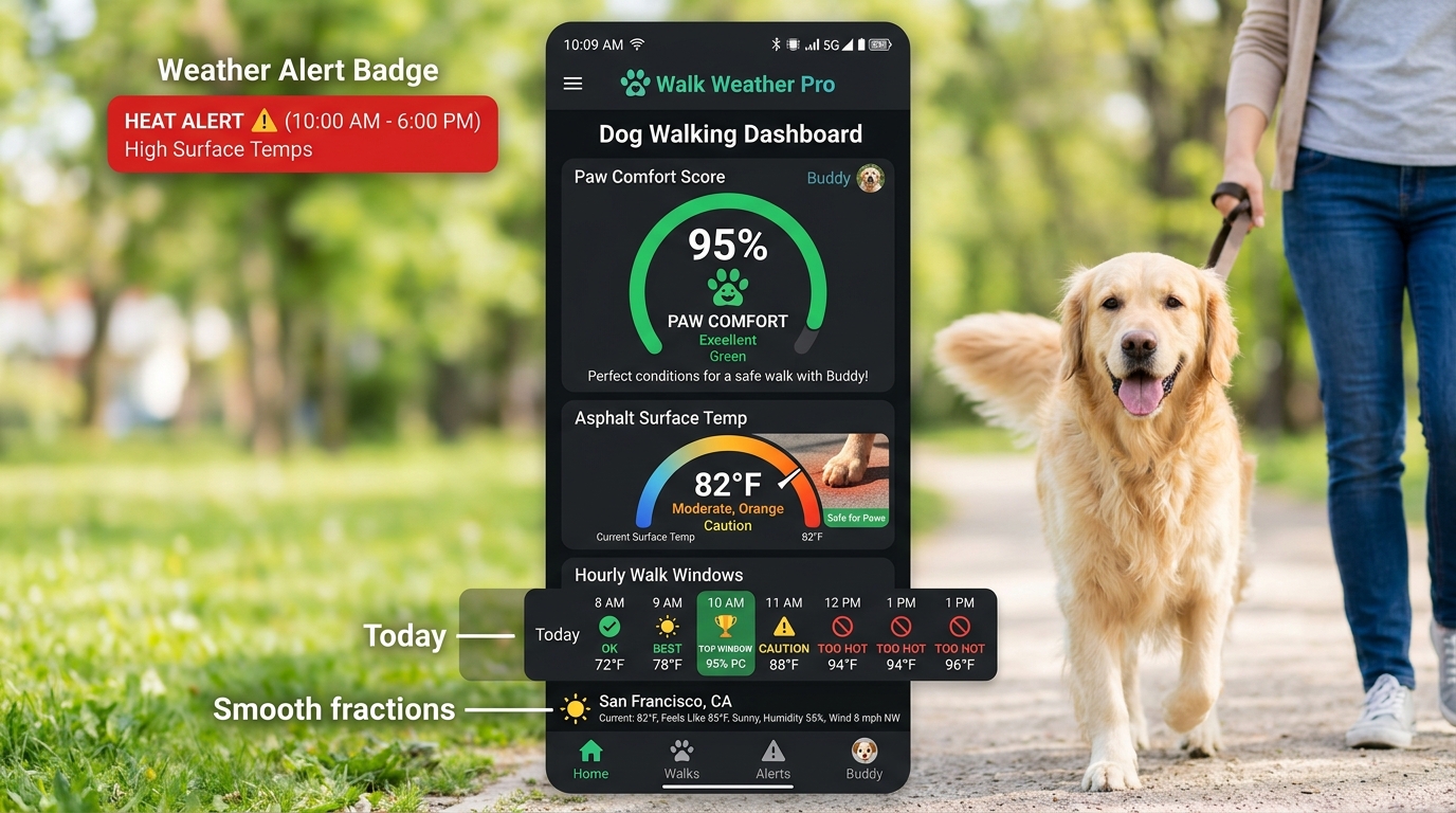 Walk Weather Pro